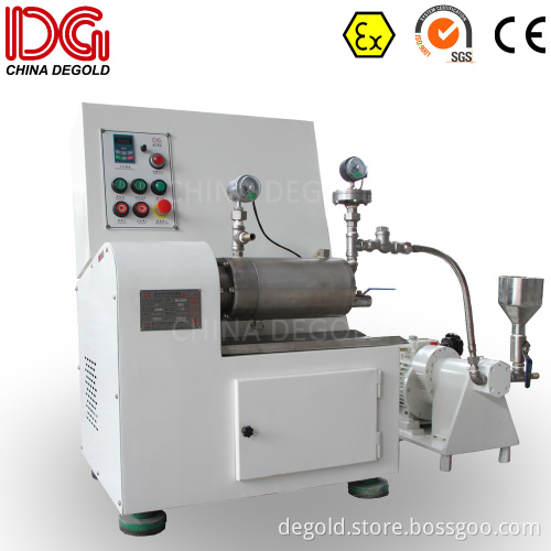 Lab Horizontal Bead Mill for Paint, Ink, Pigment, Agrochemicals
